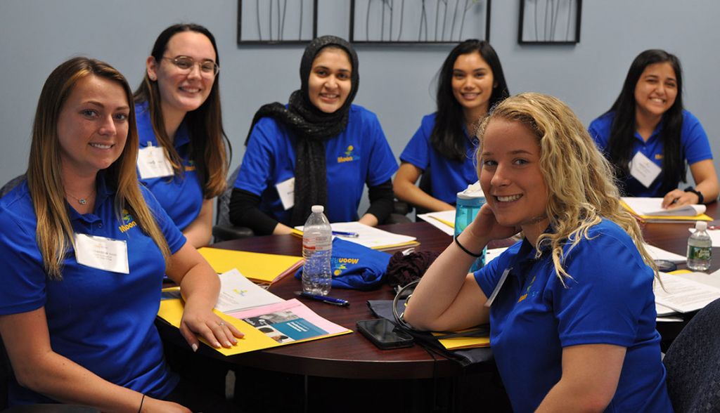 MoonRiverNursingCareers_FirstPrehealthInternClass CNA Training and CMA Training in Ashburn, VA at Moon River Nursing Careers